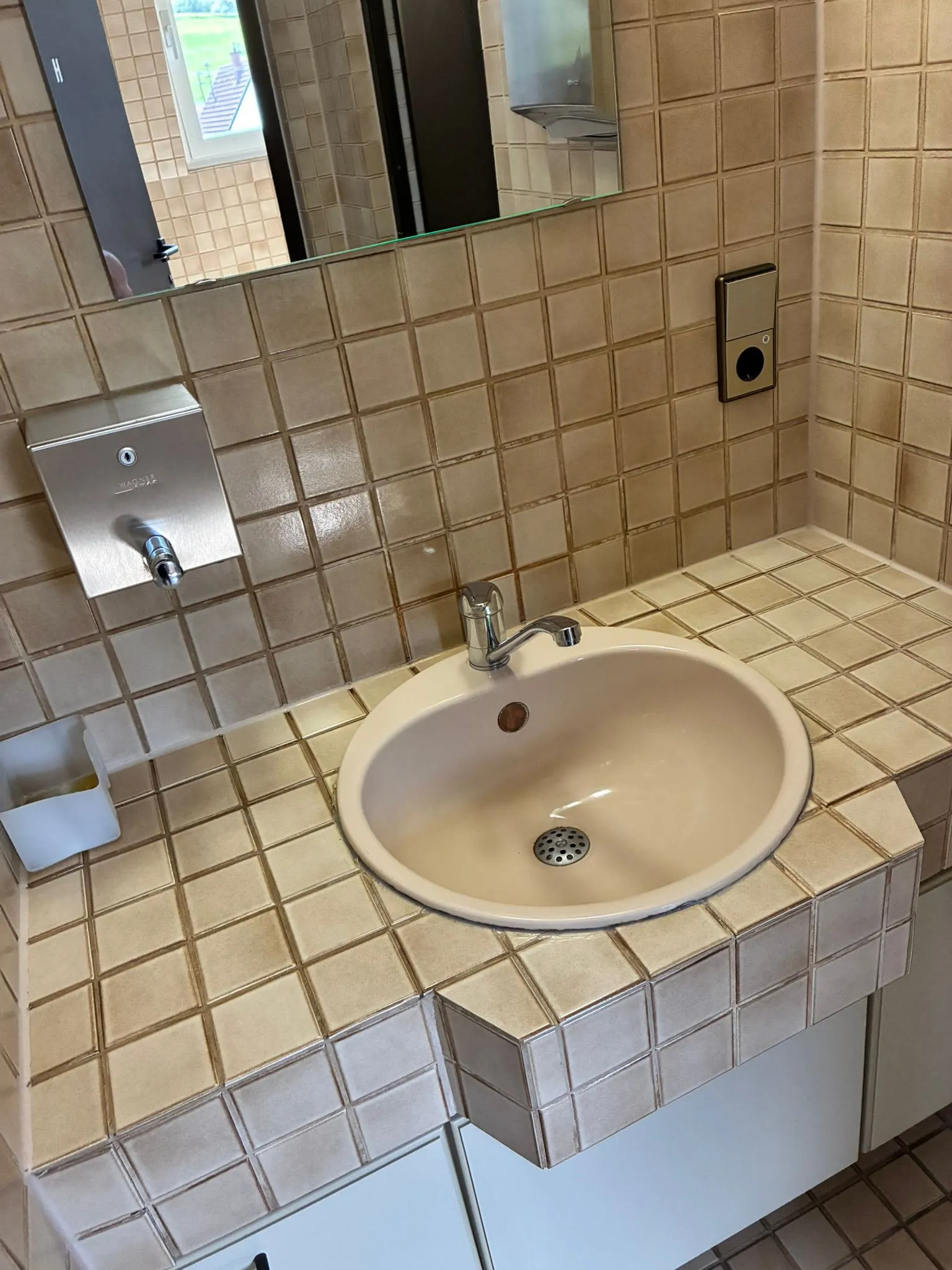 Waschbecken im Sanitärbereich