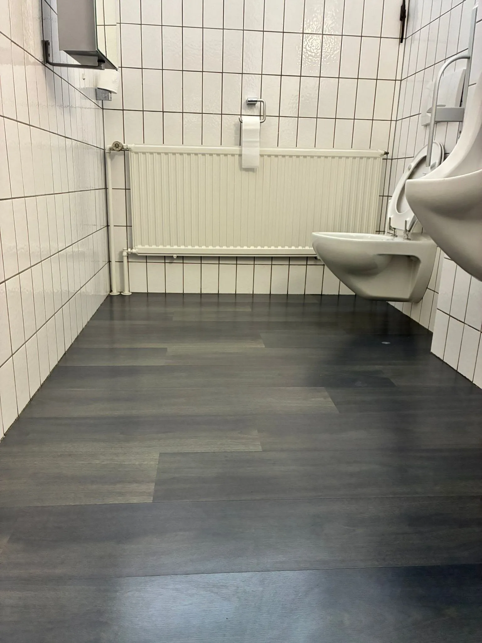 Sanitärbereich, gereinigt